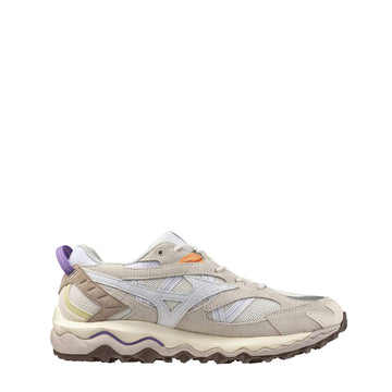 Mizuno Wave Mujin TL Snow White / White / Paisley Purple - Parasol Store