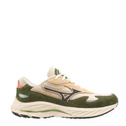 Mizuno Wave Rider B Trainer Summer Sand / Dark Shadow / Rifle Green - Parasol Store