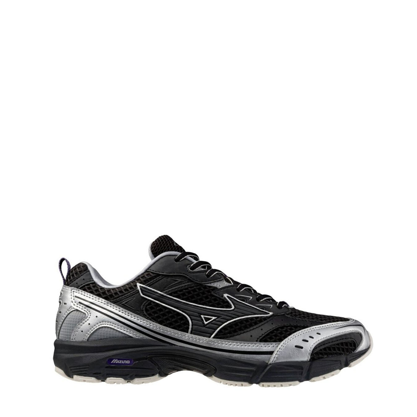Mizuno Womens MXR Millenium Trainer Black / Black Sand / Purple Haze - Parasol Store