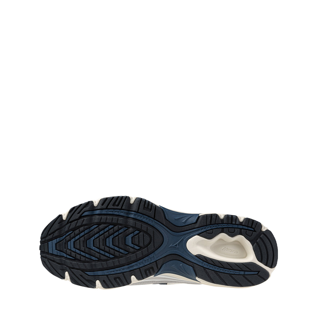 Mizuno Womens MXR Trainer Snow White / Majolica Blue / Silver - Parasol Store