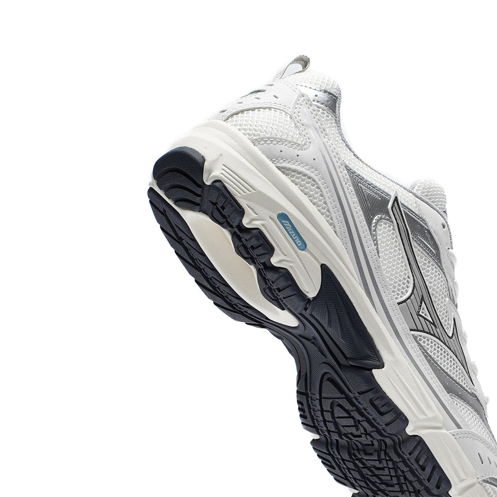 Mizuno Womens MXR Trainer Snow White / Harbour Mist / Silver - Parasol Store