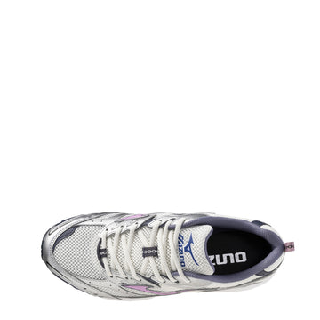 Mizuno Womens MXR Trainer Snow White / Lilac Chiffon / Silver - Parasol Store