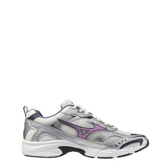 Mizuno Womens MXR Trainer Snow White / Lilac Chiffon / Silver - Parasol Store
