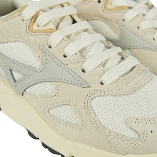 Mizuno Womens Sky Medal Trainer Snow White / Harbor Mist / Sterling Blue - Parasol Store