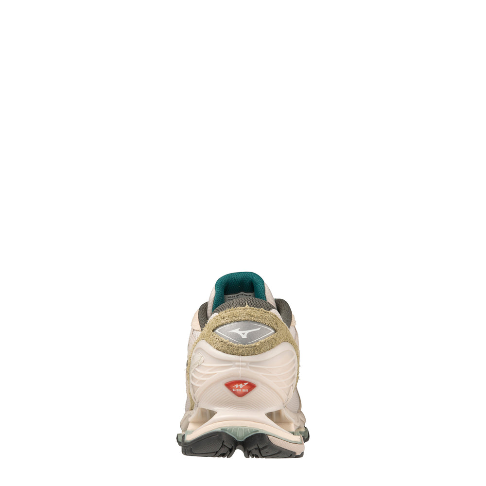 ​Mizuno Womens Wave Prophecy LS Silver Cloud / White Sand / Cedar 