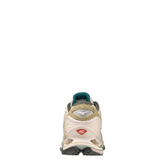 ​Mizuno Womens Wave Prophecy LS Silver Cloud / White Sand / Cedar