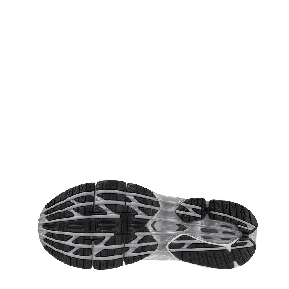 Mizuno Womens Wave Prophecy LS White / Silver / Harbor Mist - Parasol Store