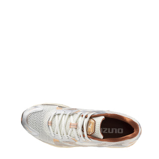 Mizuno Womens Wave Rider 10 Trainer Shifting Sand / Shifting Sand / Snow - Parasol Store