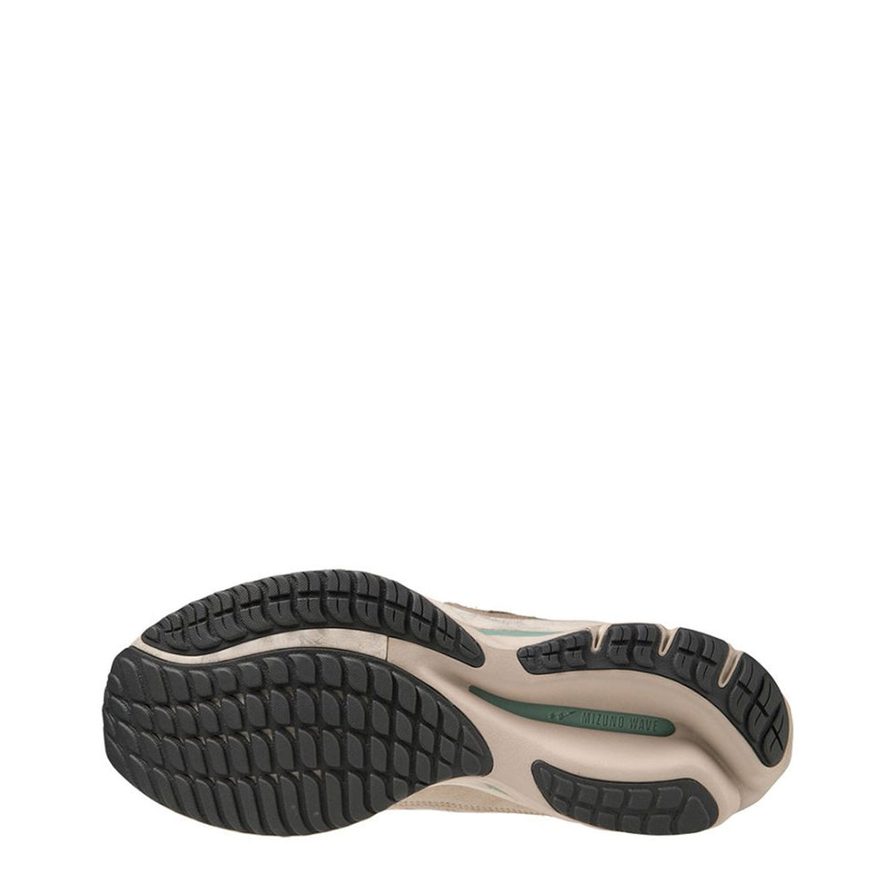 ​Mizuno Womens Wave Rider B Silver Cloud / White Sand / Cedar 