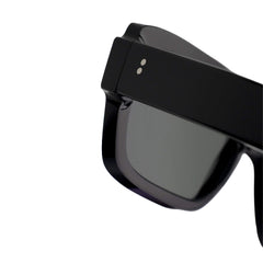 Monokel Eyewear Apollo Sunglasses Black / Green Lens