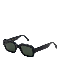Monokel Eyewear Apollo Sunglasses Black / Green Lens