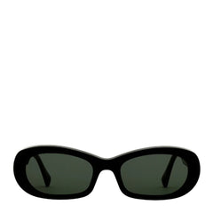 Monokel Eyewear Belle Sunglasses Black / Green Lens
