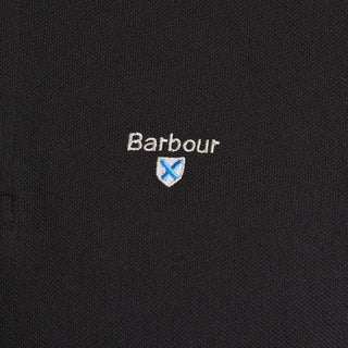 Barbour Sports Polo Shirt Black - Parasol Store