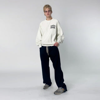 Aries Womens Premium Aged Temple Sweatshirt Off White - Parasol Store