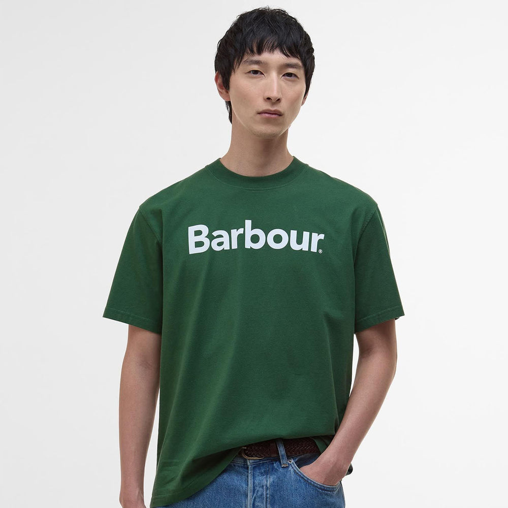 Barbour Pensford Fit T-Shirt Racing Green - Parasol Store