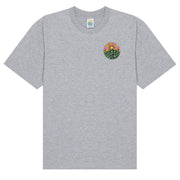 Hikerdelic Original Logo SS T-Shirt - Grey Marl - Parasol Store