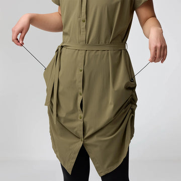 Fjallraven Womens Abisko Fjall Dress Green - Parasol Store