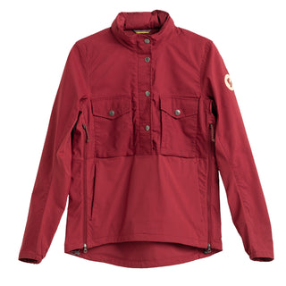 Fjallraven x Specialized Womens Raven Anorak Pomegranate Red Fjallraven x Specialized