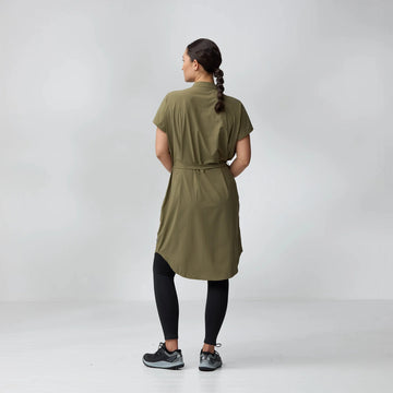 Fjallraven Womens Abisko Fjall Dress Green - Parasol Store