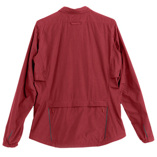 Fjallraven x Specialized Womens Riders Wind Jacket Pomegranate Red Fjallraven x Specialized