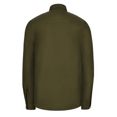 Left Hand Button Pocket Shirt Olive Left Hand