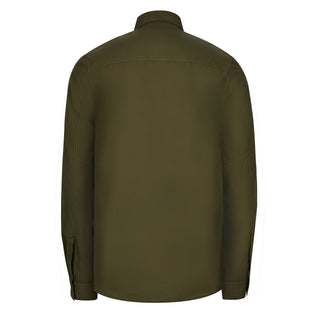 Left Hand Button Pocket Shirt Olive Left Hand