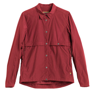 Fjallraven x Specialized Womens Riders Wind Jacket Pomegranate Red Fjallraven x Specialized