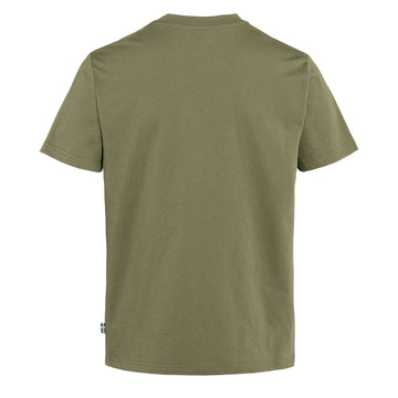 Fjallraven Womens Fox Boxy Logo T-Shirt Green Fjallraven