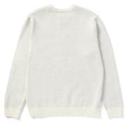 Huf Womens Bad News Crewneck Sweater Bone Huf