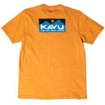 Kavu Klear Above Etch Art T-Shirt Butterscotch Kavu