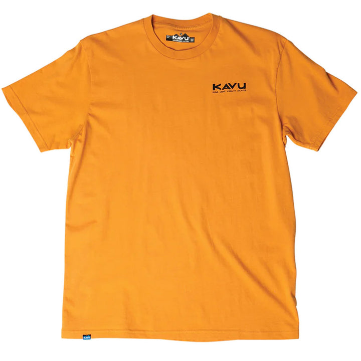 Kavu Klear Above Etch Art T-Shirt Butterscotch Kavu