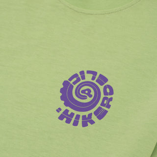 Hikerdelic Swirl SS T-Shirt - Lime - Parasol Store