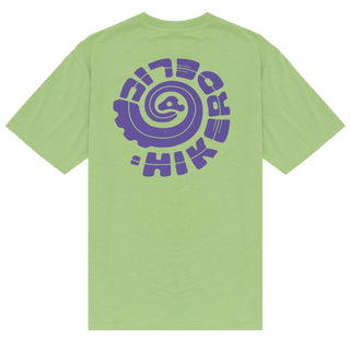 Hikerdelic Swirl SS T-Shirt - Lime - Parasol Store