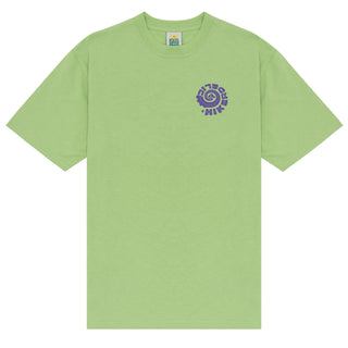 Hikerdelic Swirl SS T-Shirt - Lime - Parasol Store