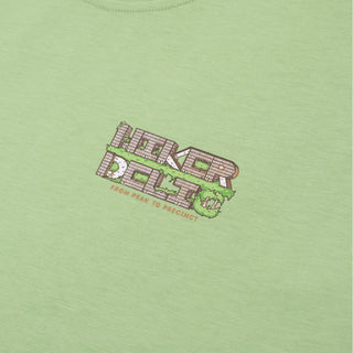 Hikerdelic Solar Punk SS T-Shirt - Lime - Parasol Store