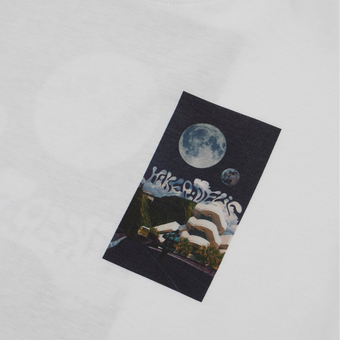 Hikerdelic Retro Future SS T-Shirt - White - Parasol Store