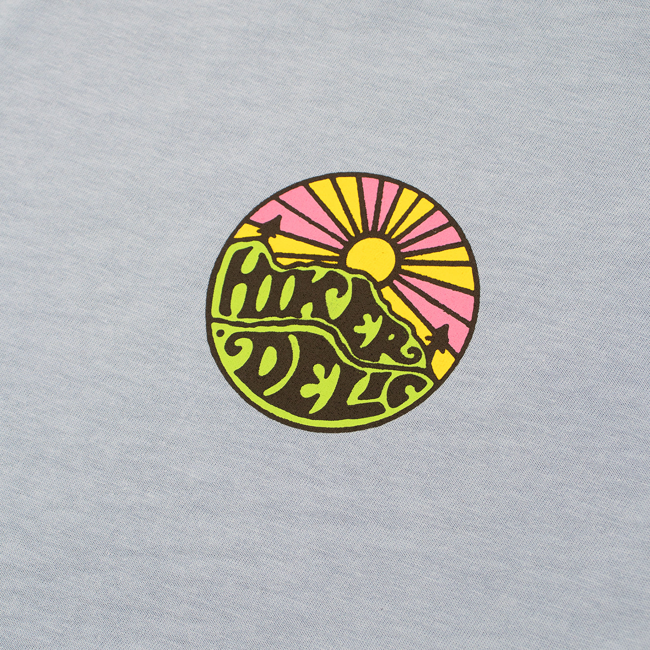 Hikerdelic Original Logo SS T-Shirt - Fjord Blue - Parasol Store