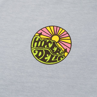 Hikerdelic Original Logo SS T-Shirt - Fjord Blue - Parasol Store