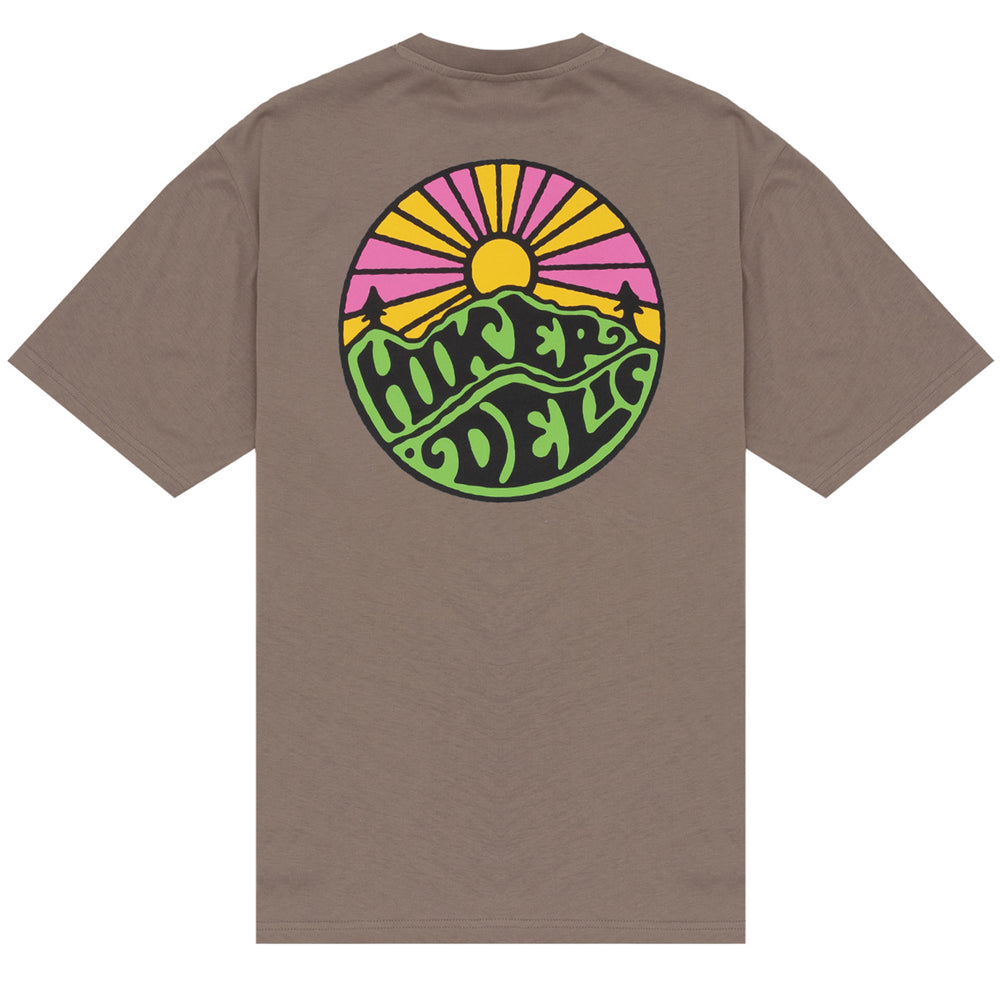 Hikerdelic Original Logo SS T-Shirt - Mushroom - Parasol Store