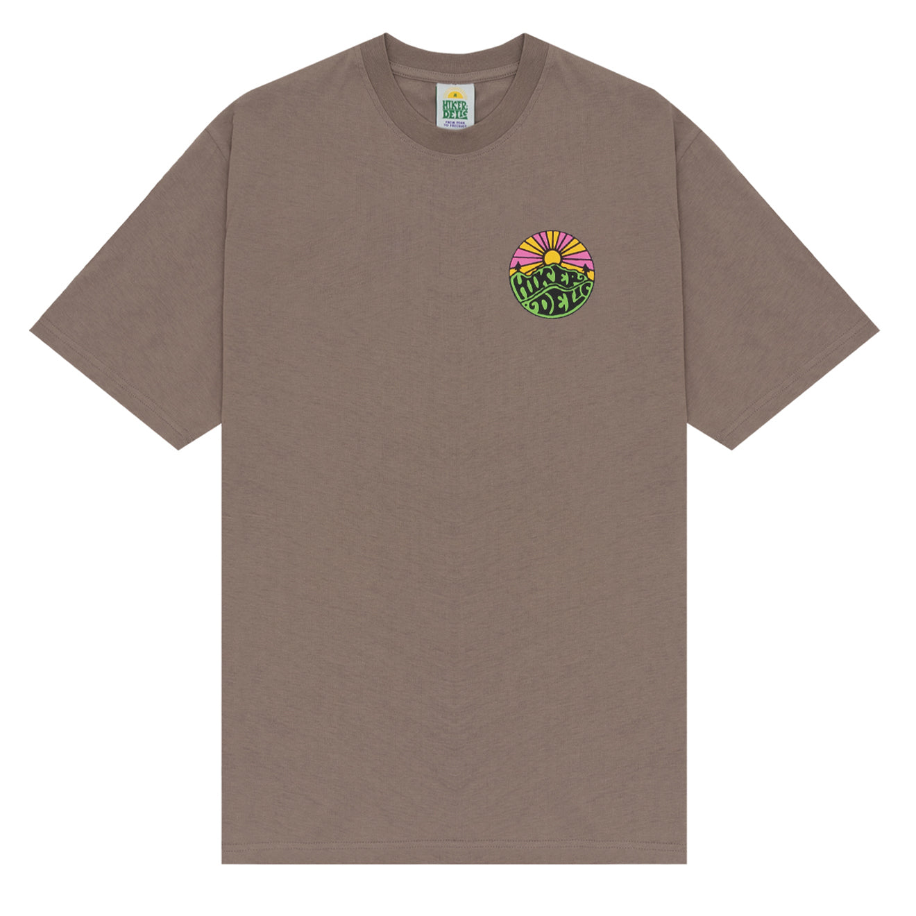 Hikerdelic Original Logo SS T-Shirt - Mushroom - Parasol Store