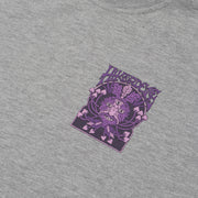 Hikerdelic Green Man SS T-Shirt - Grey Marl - Parasol Store