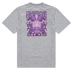 Hikerdelic Green Man SS T-Shirt - Grey Marl - Parasol Store