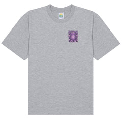 Hikerdelic Green Man SS T-Shirt - Grey Marl - Parasol Store