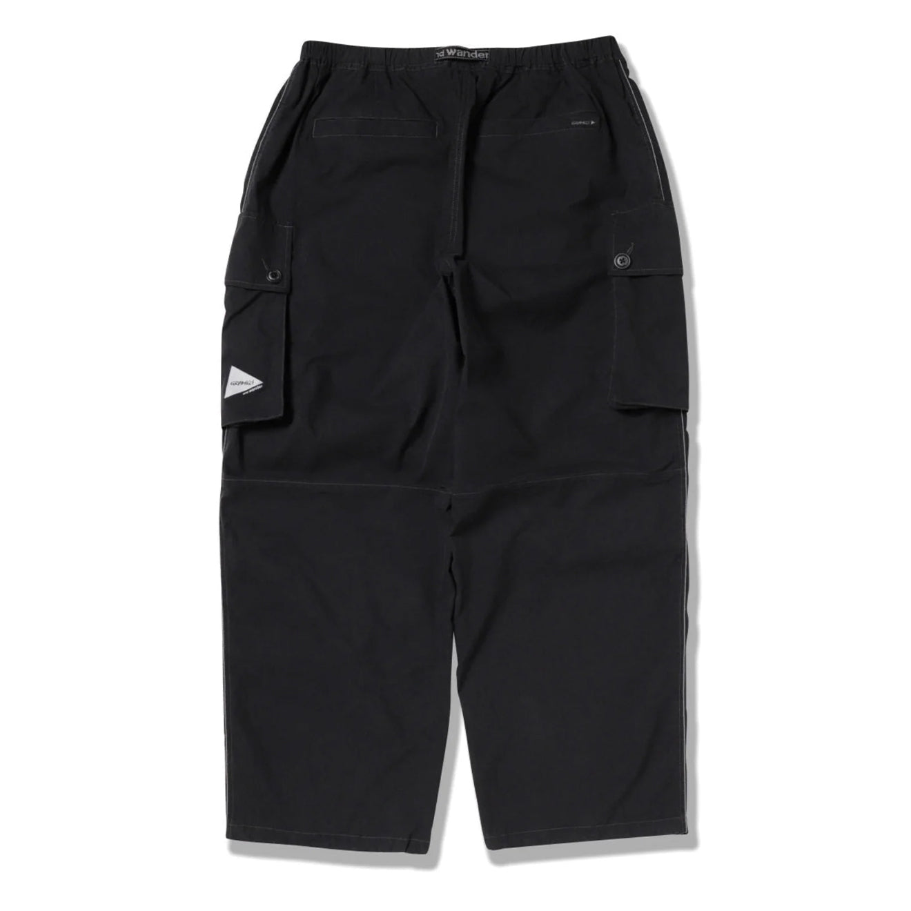 Gramicci x And Wander Military Wide Pant Black | Parasol Store