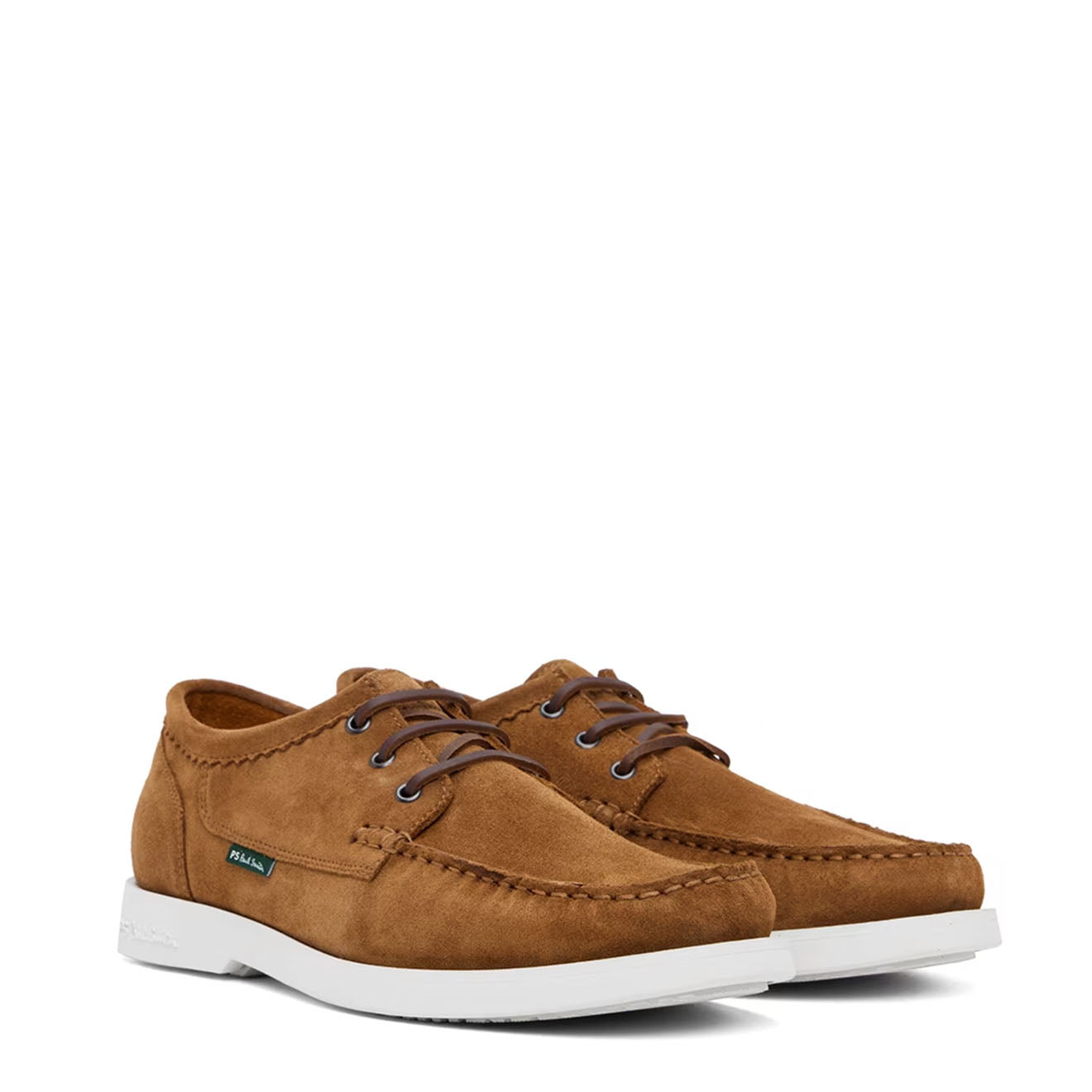 Paul Smith Suede Shoe Pebble Tan - Parasol Store