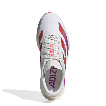 Adidas Adizero Evo SL Woven Trainer Footwear White / Lucid Red / Crystal White
