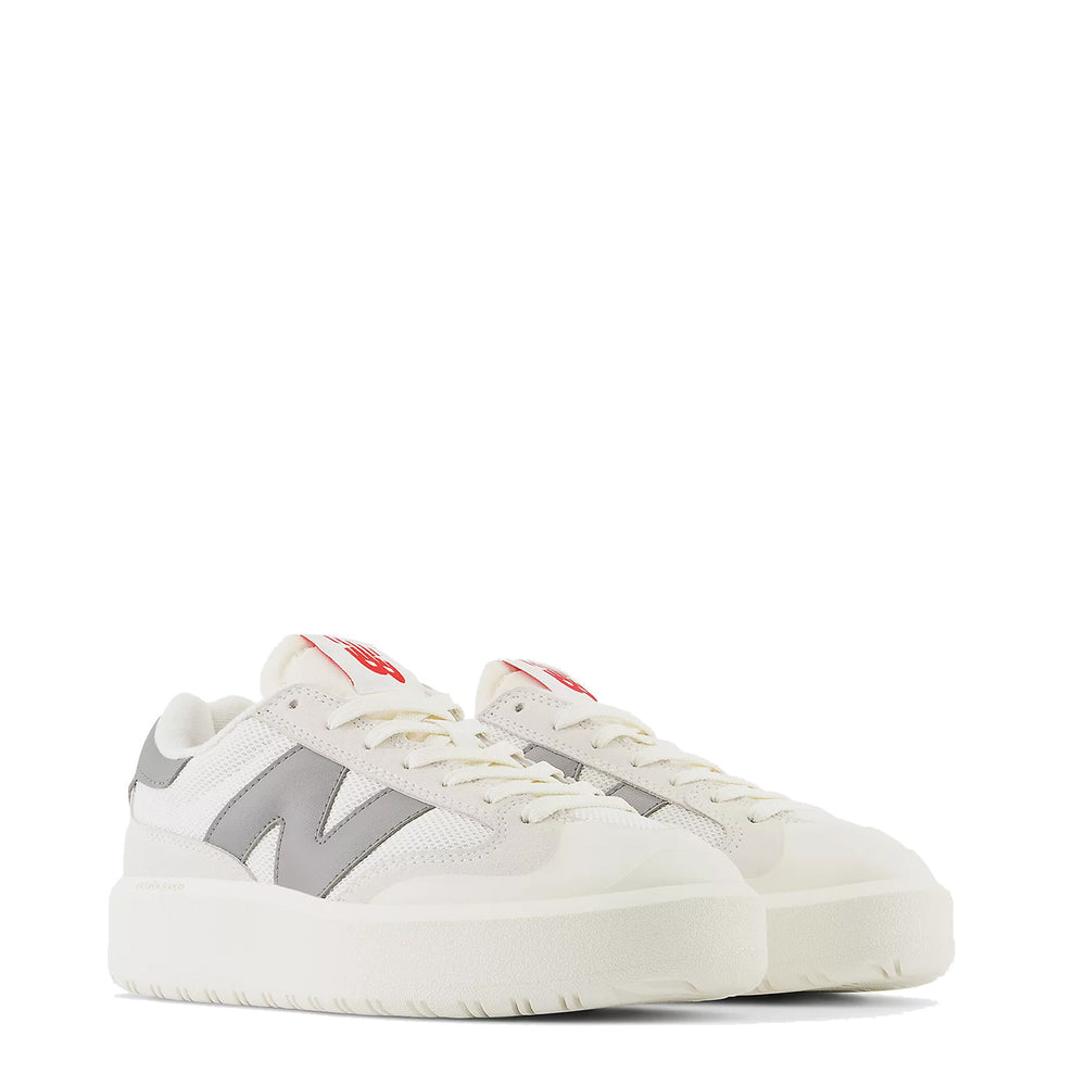 New Balance Womens CT302 Trainers Sea Salt / Shadow Grey / Team Red New Balance