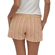 Patagonia Womens Island Hemp Baggies Shorts 3 inch Cali Stripe / Sunfade Pink - Parasol Store