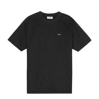 NN07 Adam Casual Logo Pima T-shirt Black - Parasol Store