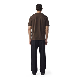 NN07 Adam Casual Logo Pima T-shirt Demitasse